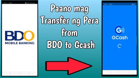 Transfer Money From BPI & BDO to Gcash (Step by .